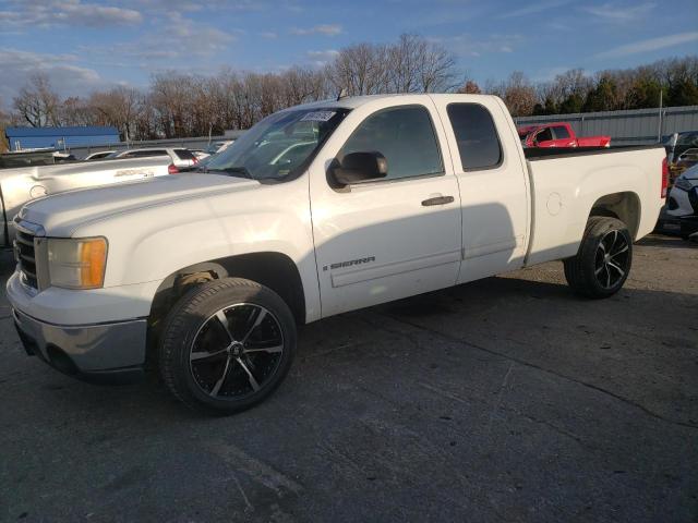 1GTEC19C39Z214635 - 2009 GMC SIERRA C1500 WHITE photo 1