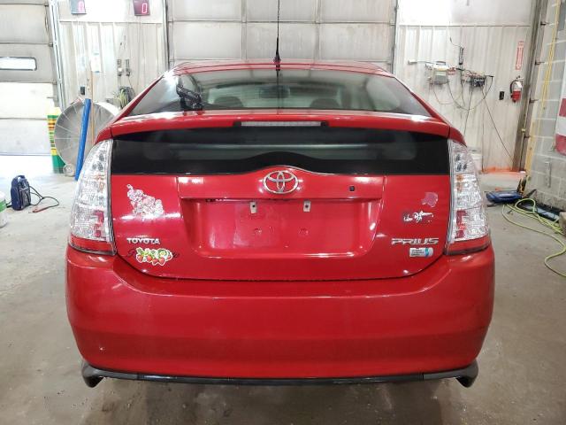 JTDKB20U883371774 - 2008 TOYOTA PRIUS RED photo 6