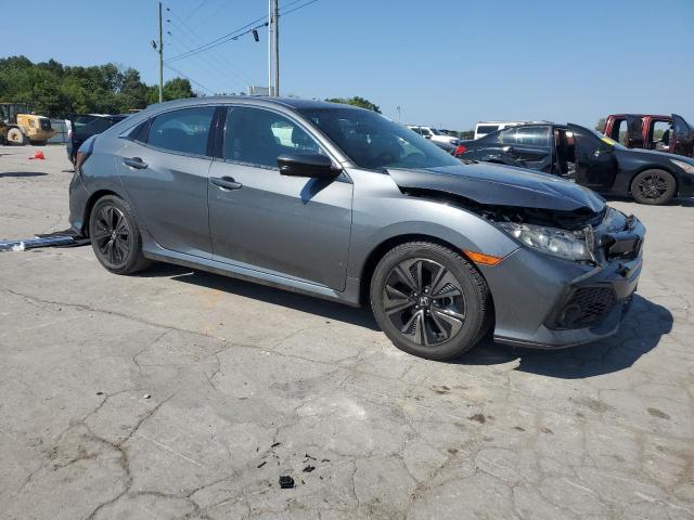 SHHFK7H57HU218266 - 2017 HONDA CIVIC EX GRAY photo 4