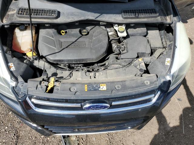 1FMCU0J90DUD36319 - 2013 FORD ESCAPE TITANIUM BLACK photo 11