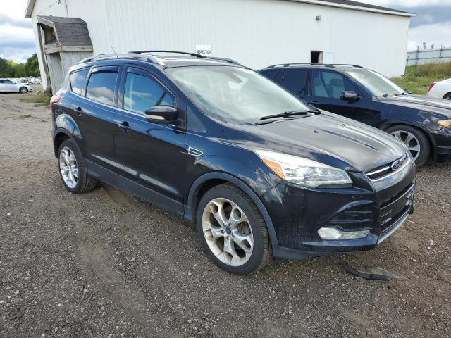 1FMCU0J90DUD36319 - 2013 FORD ESCAPE TITANIUM BLACK photo 4