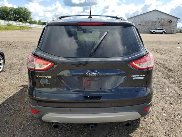 1FMCU0J90DUD36319 - 2013 FORD ESCAPE TITANIUM BLACK photo 6