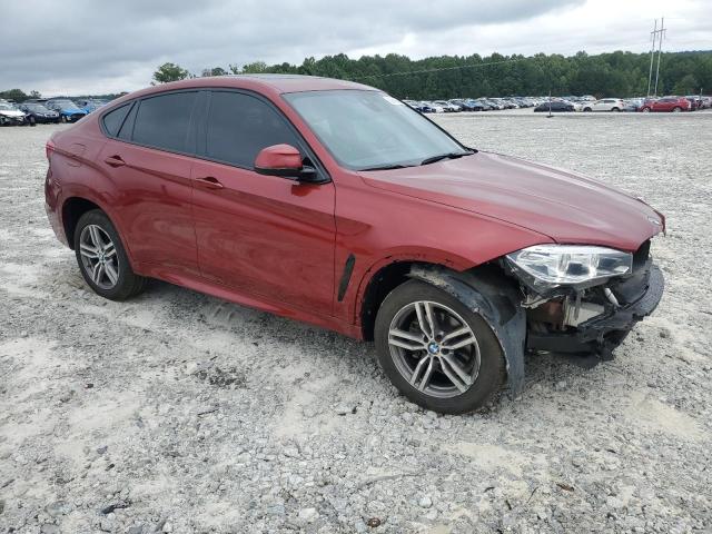 5UXKU2C53J0Z62115 - 2018 BMW X6 XDRIVE35I RED photo 4