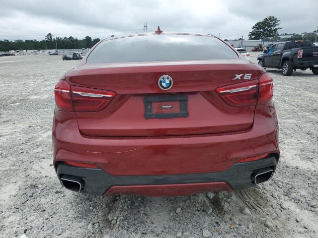5UXKU2C53J0Z62115 - 2018 BMW X6 XDRIVE35I RED photo 6