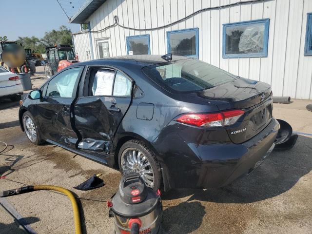 5YFHPMAE5NP321674 - 2022 TOYOTA COROLLA LE BLACK photo 2