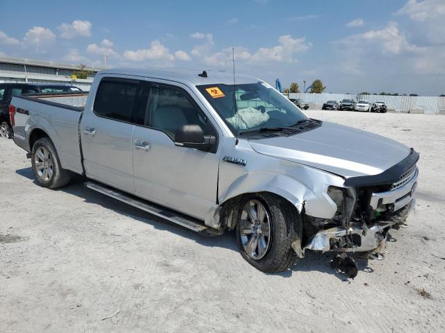 1FTFW1E46KFB14532 - 2019 FORD F150 SUPERCREW SILVER photo 4