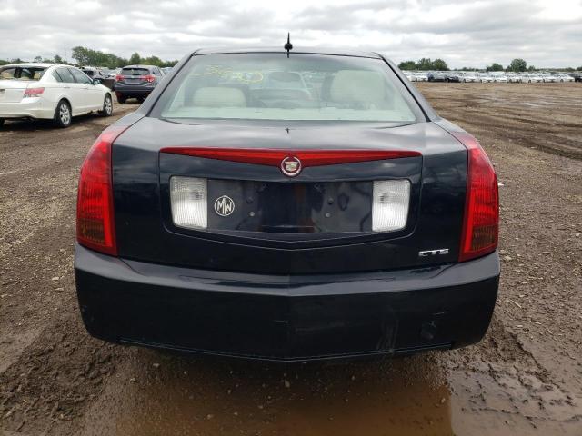 1G6DP567150104313 - 2005 CADILLAC CTS HI FEATURE V6 BLACK photo 6