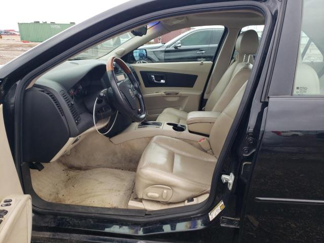 1G6DP567150104313 - 2005 CADILLAC CTS HI FEATURE V6 BLACK photo 7