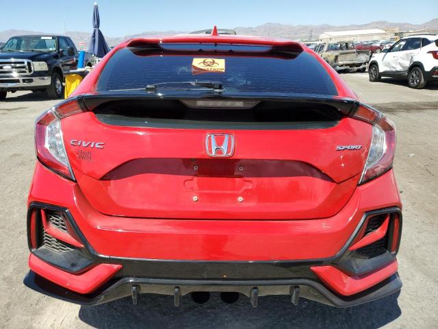 SHHFK7H45MU207610 - 2021 HONDA CIVIC SPORT RED photo 6