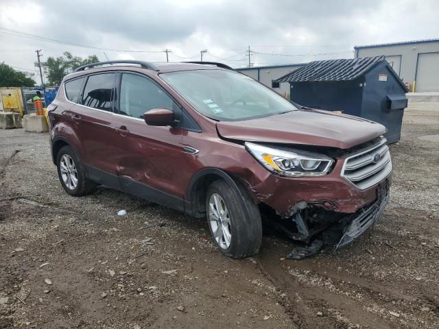 1FMCU9HD1JUC79591 - 2018 FORD ESCAPE SEL 红色 照片 4