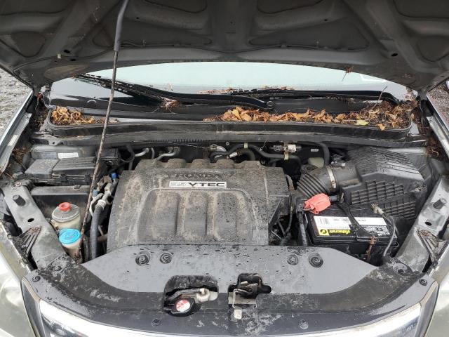 5FNRL3H44AB027857 - 2010 HONDA ODYSSEY EX GRAY photo 12