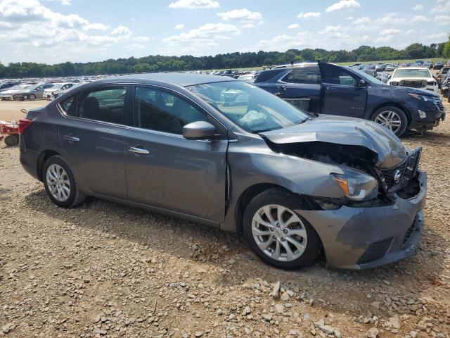 3N1AB7AP8JL626938 - 2018 NISSAN SENTRA S GRAY photo 4