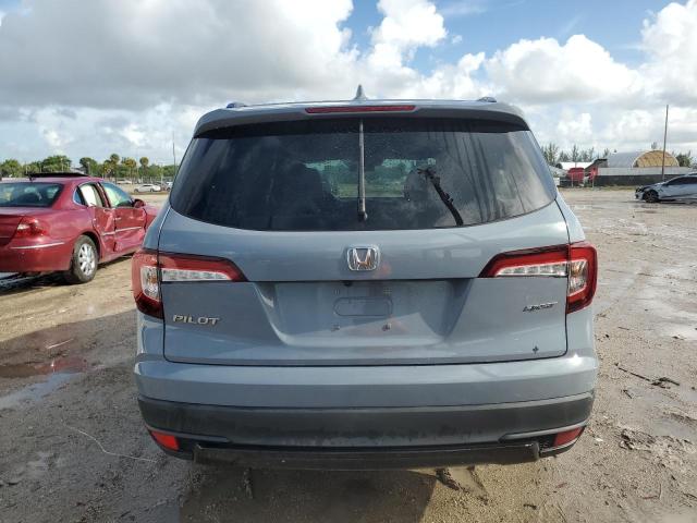 5FNYF5H31NB030680 - 2022 HONDA PILOT SPORT BLUE photo 6