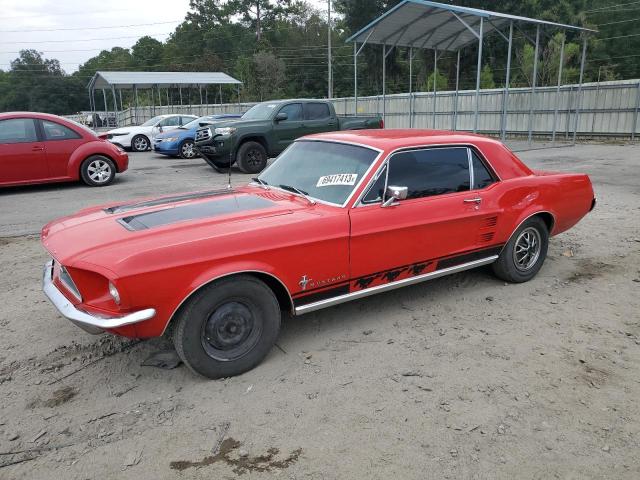 7F01T209249 - 1967 FORD MUSTANG 2D RED photo 1