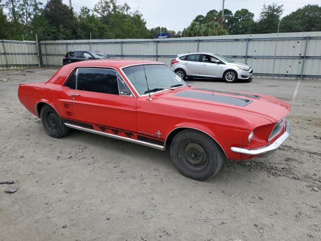 7F01T209249 - 1967 FORD MUSTANG 2D RED photo 4