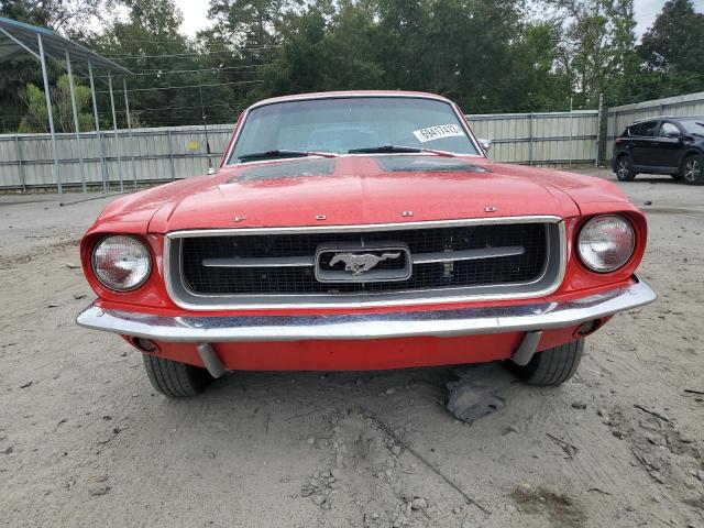 7F01T209249 - 1967 FORD MUSTANG 2D RED photo 5