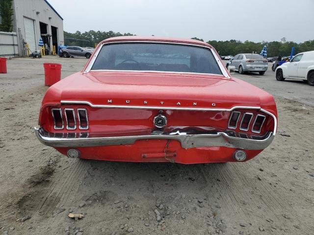 7F01T209249 - 1967 FORD MUSTANG 2D RED photo 6