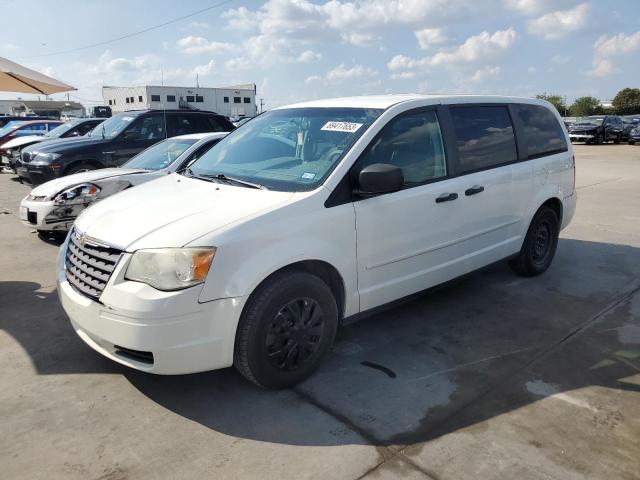 2A8HR44H28R652631 - 2008 CHRYSLER TOWN & COU LX WHITE photo 1