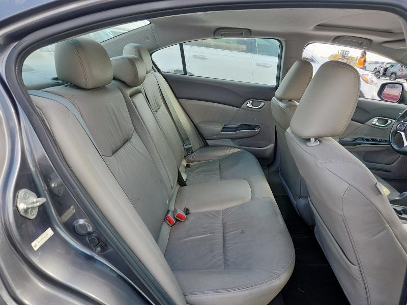 19XFB2F9XCE051930 - 2012 HONDA CIVIC EXL 灰色 照片 10