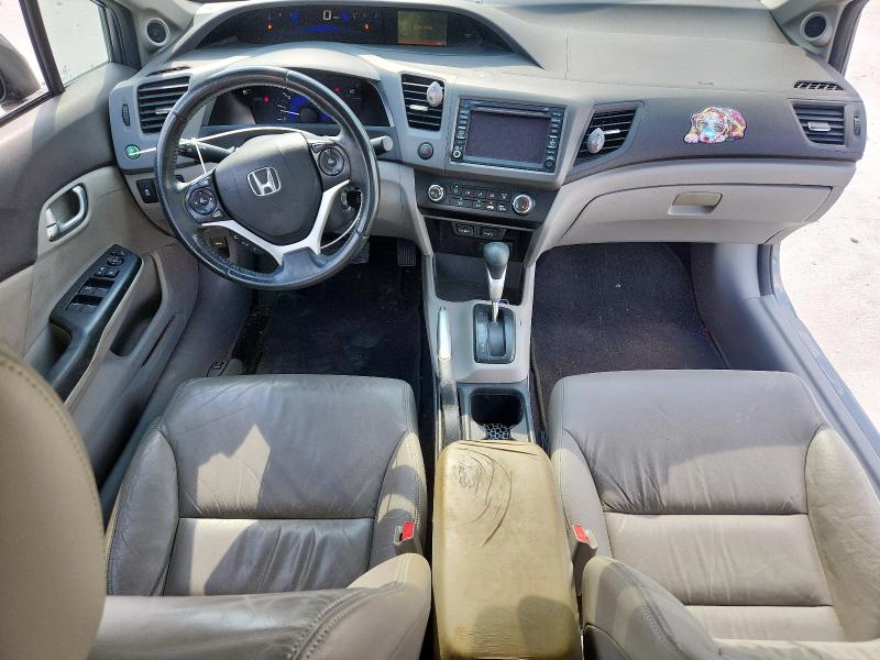 19XFB2F9XCE051930 - 2012 HONDA CIVIC EXL 灰色 照片 8