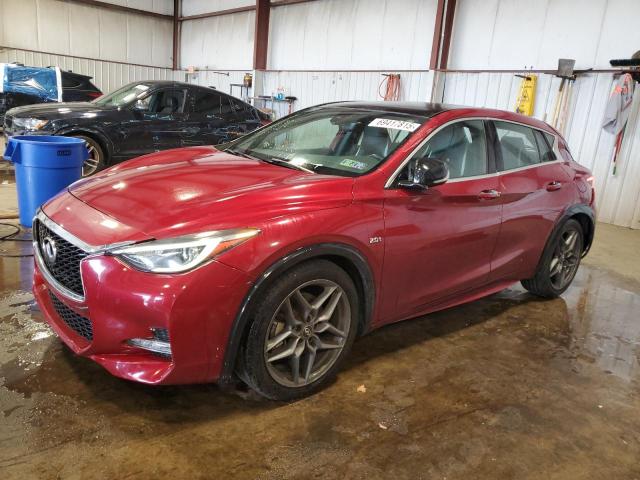 SJKCH5CP9JA056877 - 2018 INFINITI QX30 BASE RED photo 1