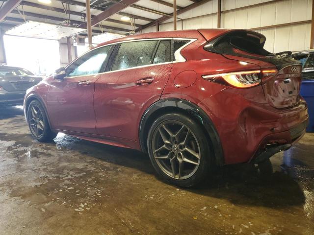SJKCH5CP9JA056877 - 2018 INFINITI QX30 BASE RED photo 2