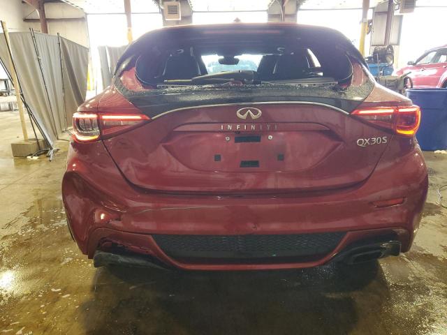 SJKCH5CP9JA056877 - 2018 INFINITI QX30 BASE RED photo 6