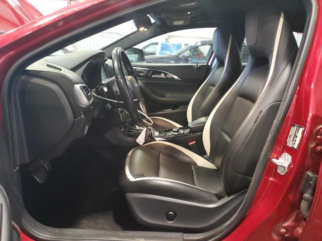 SJKCH5CP9JA056877 - 2018 INFINITI QX30 BASE RED photo 7