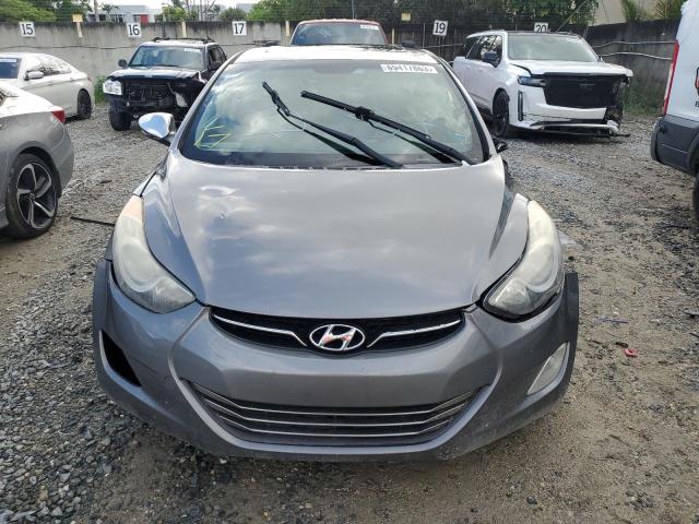 5NPDH4AE1DH196373 - 2013 HYUNDAI ELANTRA GLS GRAY photo 5