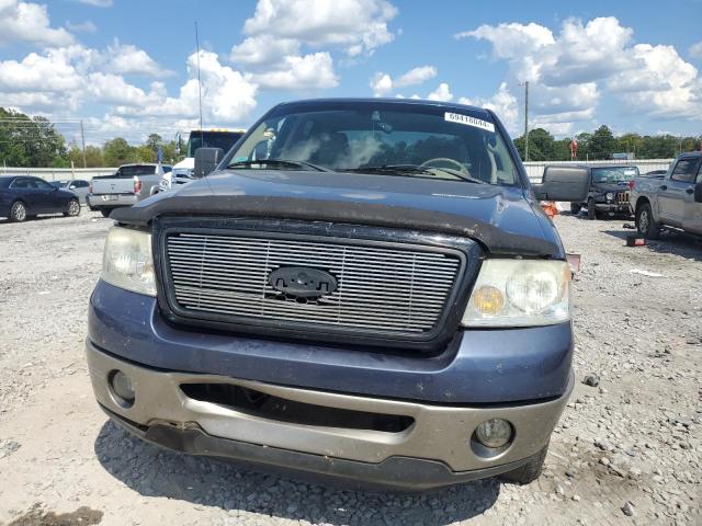 1FTPW12506FA19133 - 2006 FORD F150 SUPERCREW BLUE photo 5