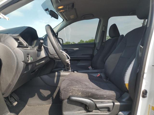 5FNYF5H16JB013821 - 2018 HONDA PILOT LX WHITE photo 7