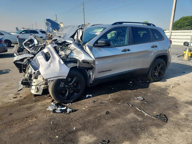 1C4PJLABXHW616973 - 2017 JEEP CHEROKEE SPORT ვერცხლისფერი ფოტო 1