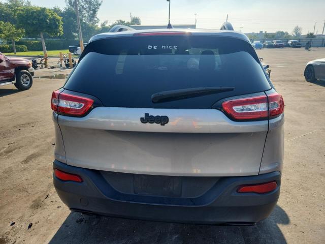 1C4PJLABXHW616973 - 2017 JEEP CHEROKEE SPORT ვერცხლისფერი ფოტო 6