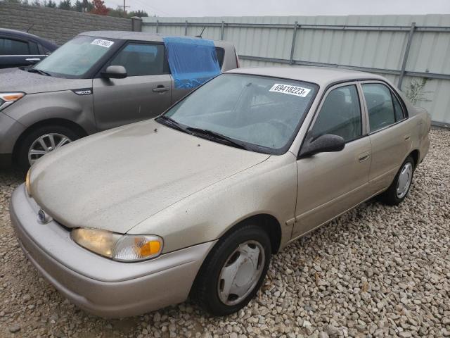 1Y1SK52821Z436814 - 2001 CHEVROLET GEO PRIZM BASE CREAM photo 1