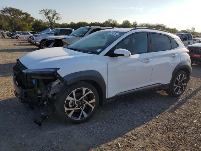 KM8K5CA37PU981785 - 2023 HYUNDAI KONA LIMITED WHITE photo 1