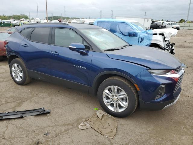 3GNKBCR46NS174298 - 2022 CHEVROLET BLAZER 2LT BLUE photo 4