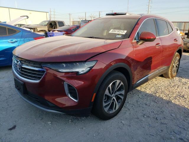 LRBFZNR48PD025815 - 2023 BUICK ENVISION ESSENCE RED photo 1