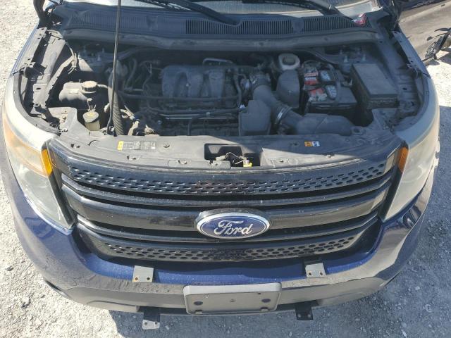 1FM5K8AR3DGC16204 - 2013 FORD EXPLORER POLICE INTERCEPTOR Көк фото 12