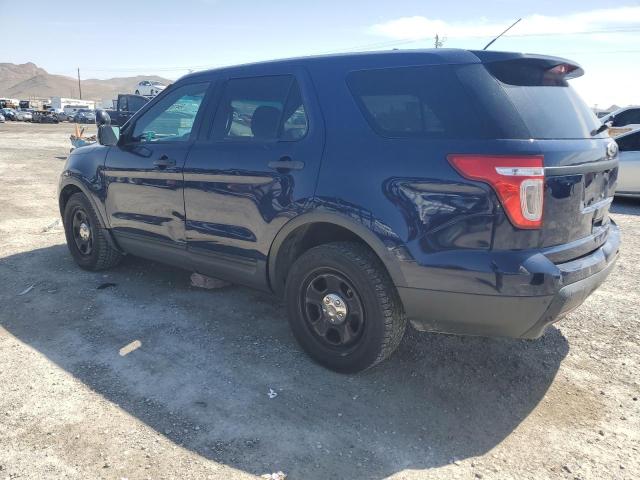 1FM5K8AR3DGC16204 - 2013 FORD EXPLORER POLICE INTERCEPTOR BLUE photo 2