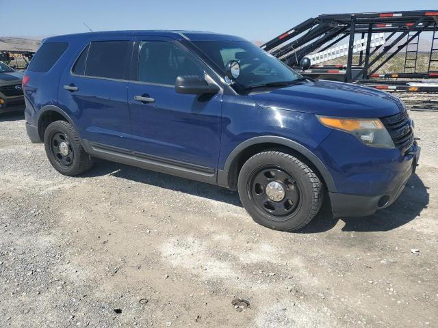 1FM5K8AR3DGC16204 - 2013 FORD EXPLORER POLICE INTERCEPTOR Көк фото 4