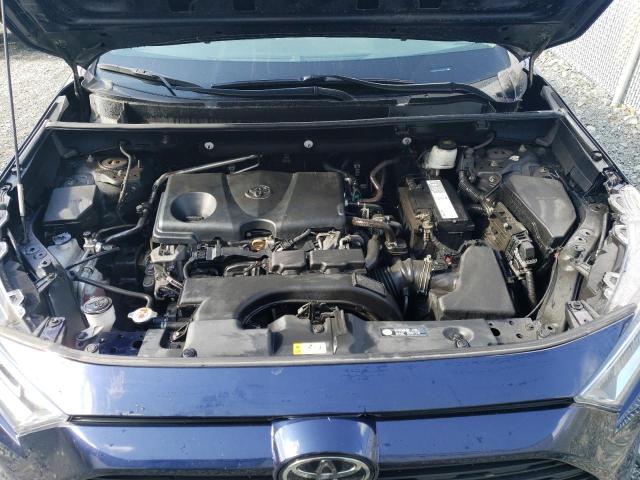 2T3W1RFV2KW005570 - 2019 TOYOTA RAV4 XLE Көк фото 12