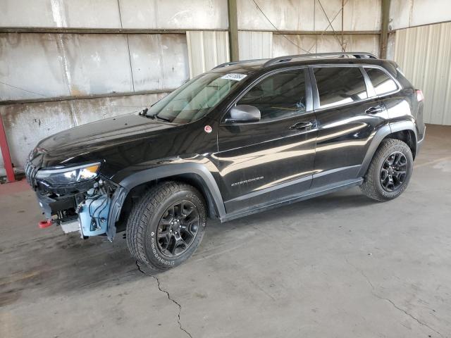 1C4PJMBN6KD177840 - 2019 JEEP CHEROKEE TRAILHAWK BLACK photo 1