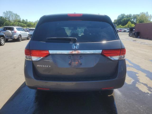 5FNRL5H61GB158413 - 2016 HONDA ODYSSEY EXL GRAY photo 6