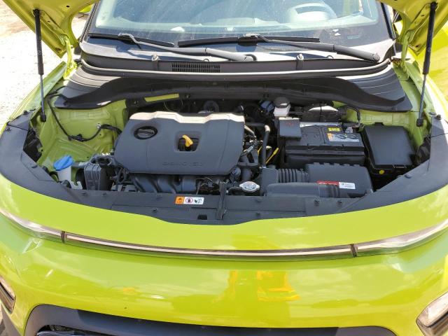 KNDJ33AUXL7075332 - 2020 KIA SOUL EX GREEN photo 11