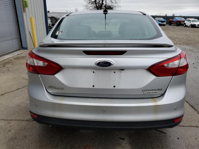 1FADP3J24EL154351 - 2014 FORD FOCUS TITANIUM SILVER photo 6