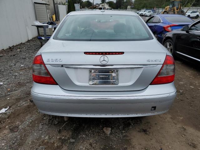 WDBUF87X17X211242 - 2007 MERCEDES-BENZ E 350 4MATIC SILVER photo 6