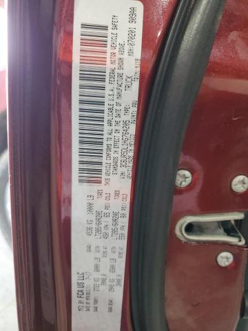 3C6UR5DL1HG764205 - 2017 RAM 2500 SLT BURGUNDY photo 12