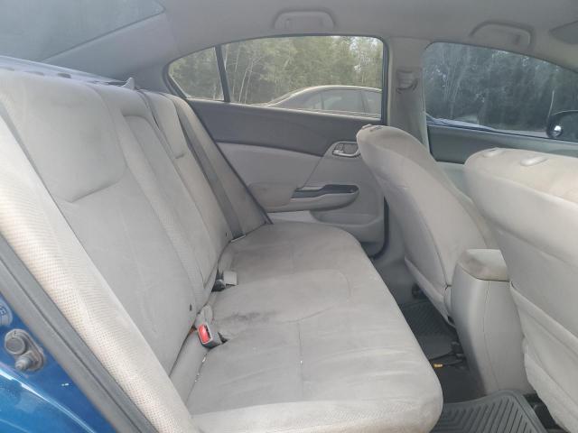 2HGFB2F42CH015613 - 2012 HONDA CIVIC LX BLUE photo 10
