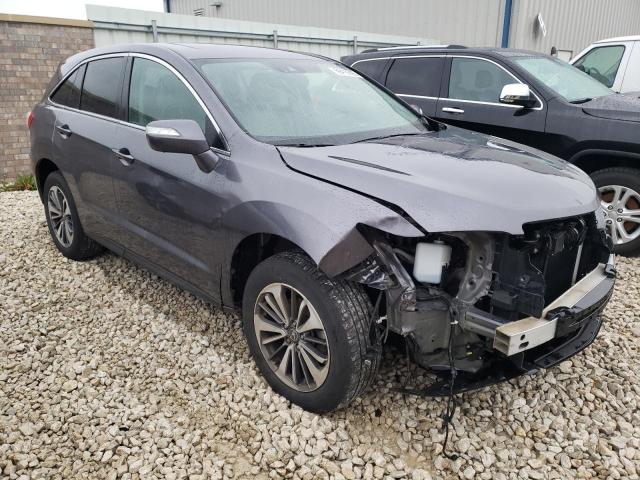 5J8TB4H73JL006196 - 2018 ACURA RDX ADVANCE GRAY photo 4