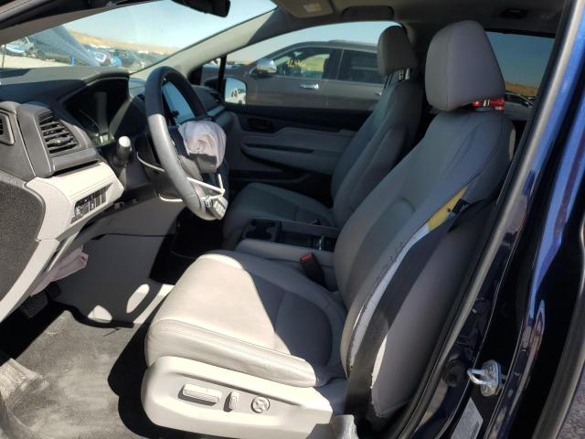 5FNRL6H62PB046855 - 2023 HONDA ODYSSEY EXL BLUE photo 7